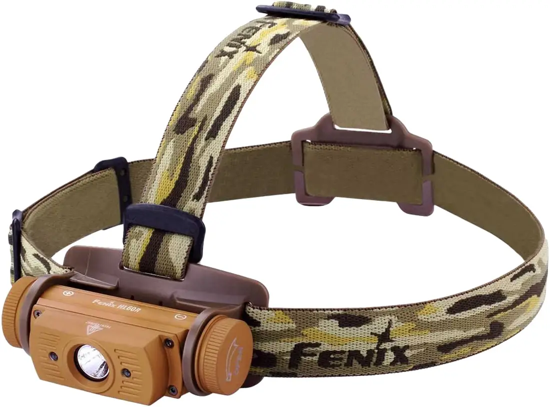 Ліхтар налобний Fenix HL60R Brown