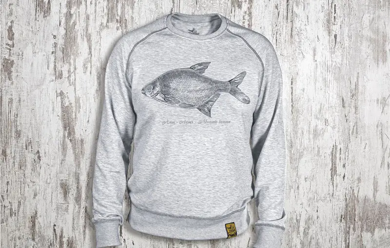 Свитшот Fish-Point "Лящ" XXL Меланж