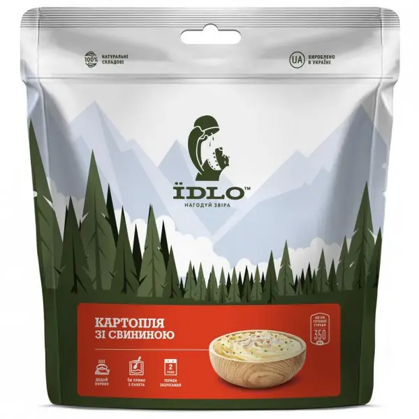Картопля ЇDLO зі свининою 100 г