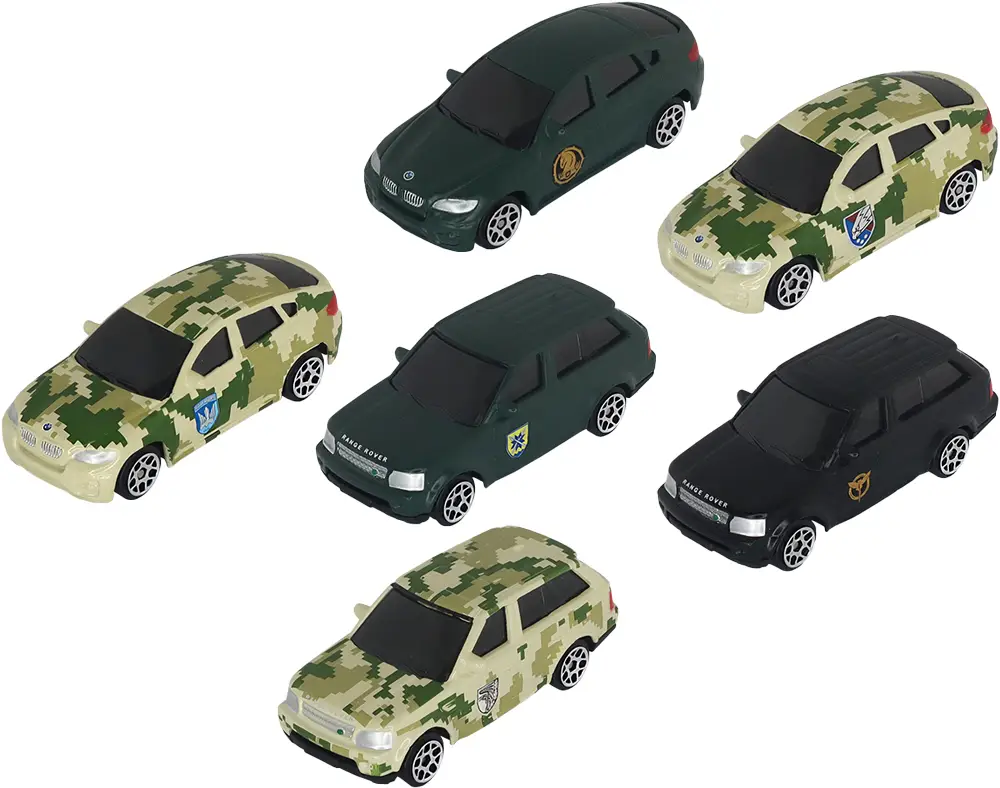 Машинка TechnoDrive Мінімодель - ШЕВРОНИ ГЕРОЇВ S1