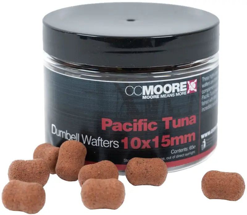 Бойли CC Moore Pacific Tuna Dumbell Wafters 10X15mm (65шт)