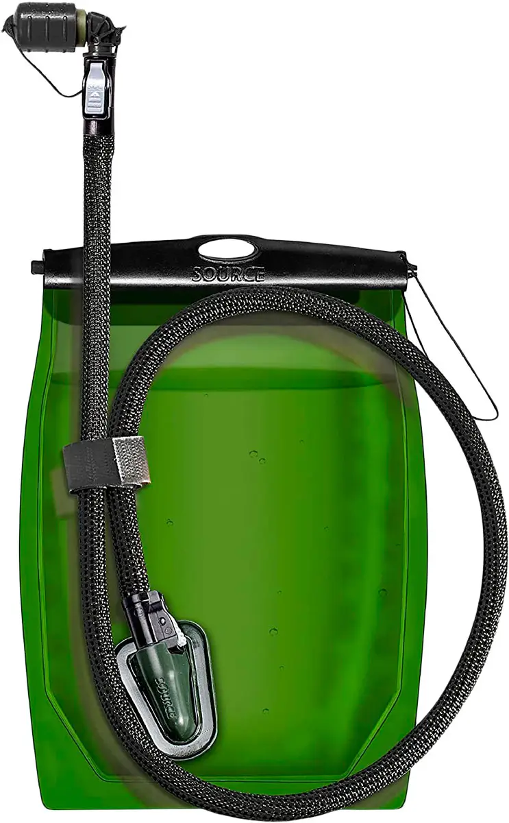 Питьевая система Source Kangaroo Collapsible Canteen 1L. Black