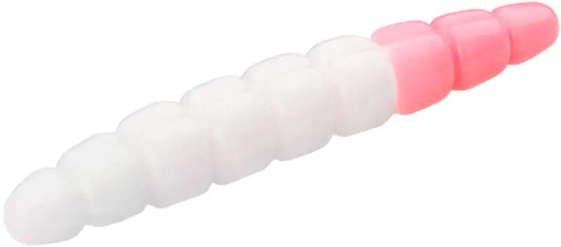 Силікон FishUP Morio 1.2" Cheese Taste #132 White/Bubble Gum (12шт/уп)
