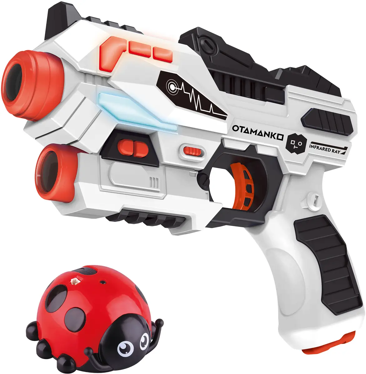 Набор лазерного оружия OTAMANKO Лазерные бои 1 лазерный пистолет и жук