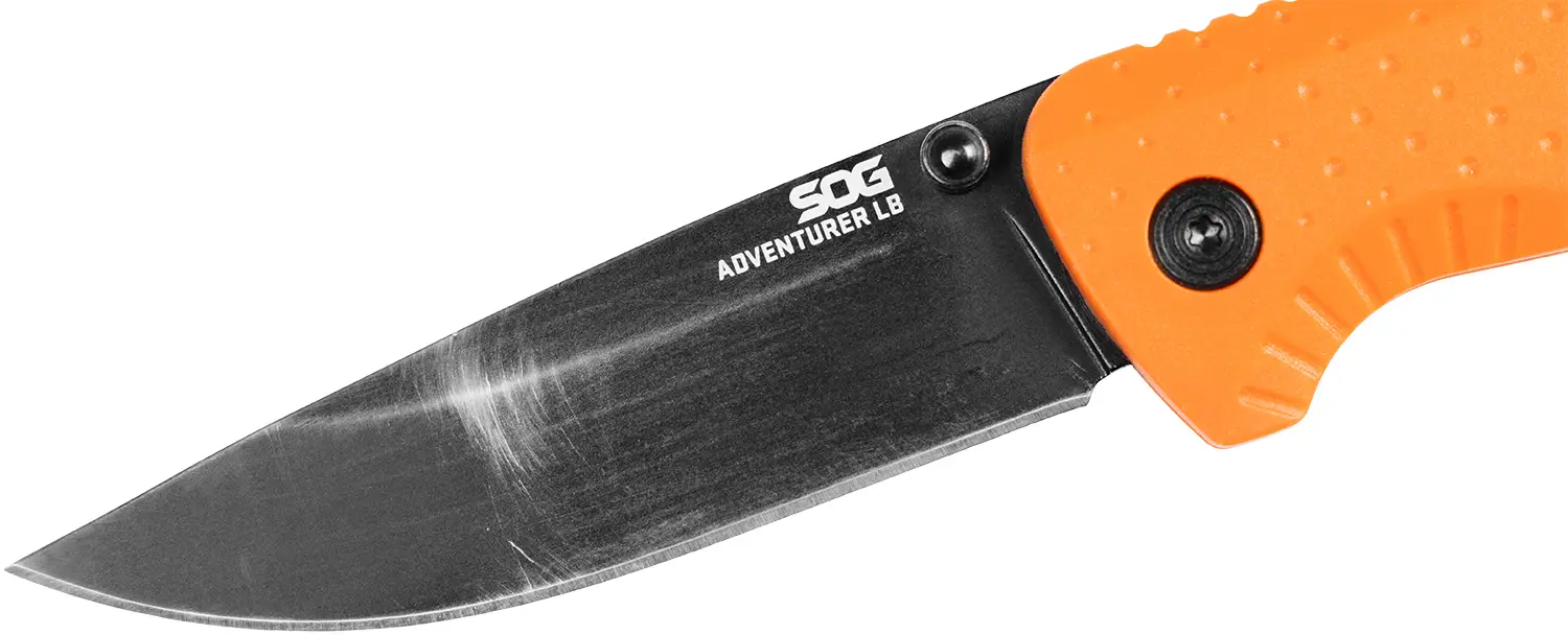 Ніж SOG Adventurer LB Black Blade Orange