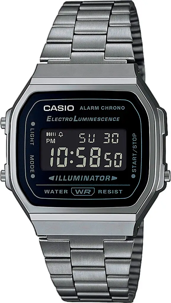Годинник Casio Vintage Iconic A168WEGG-1BEF. Сріблястий