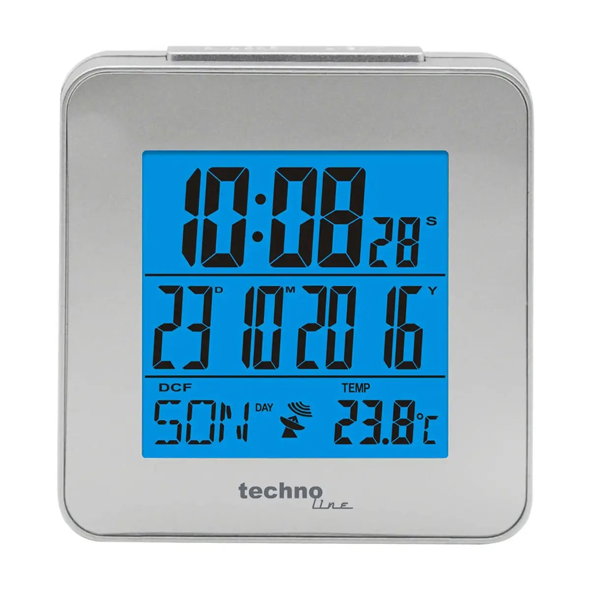 Часы (будильник) Technoline WT268 Silver