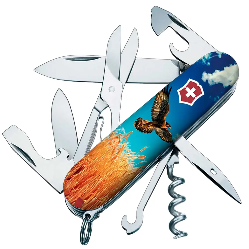 Нож Victorinox Climber Ukraine. Вільний Сокіл