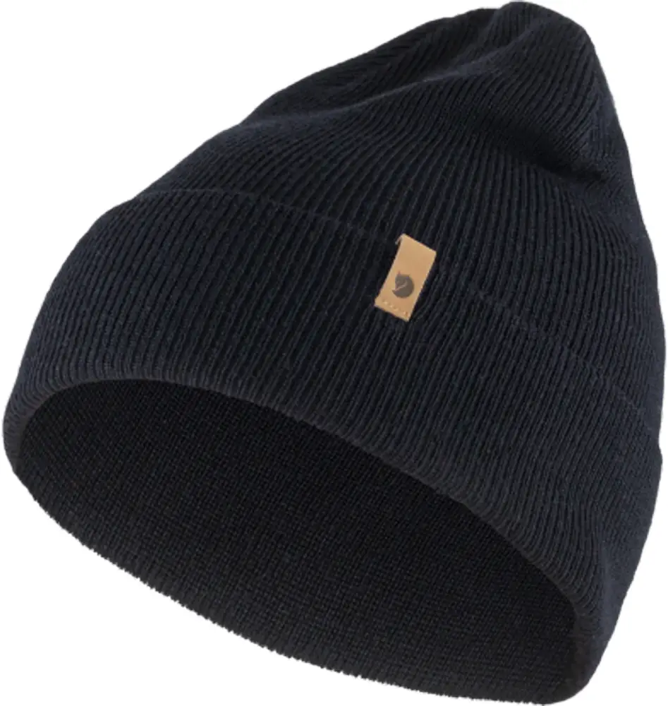 Шапка Fjallraven Classic Knit Hat Dark navy