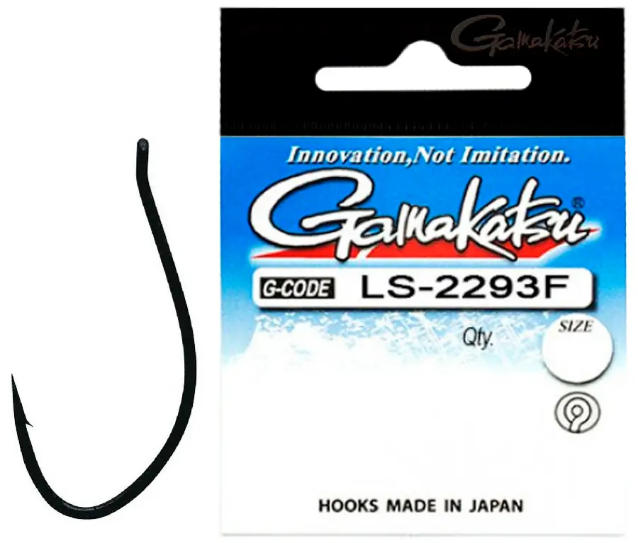 Гачок Gamakatsu LS-2293F N/L Black №12 11шт