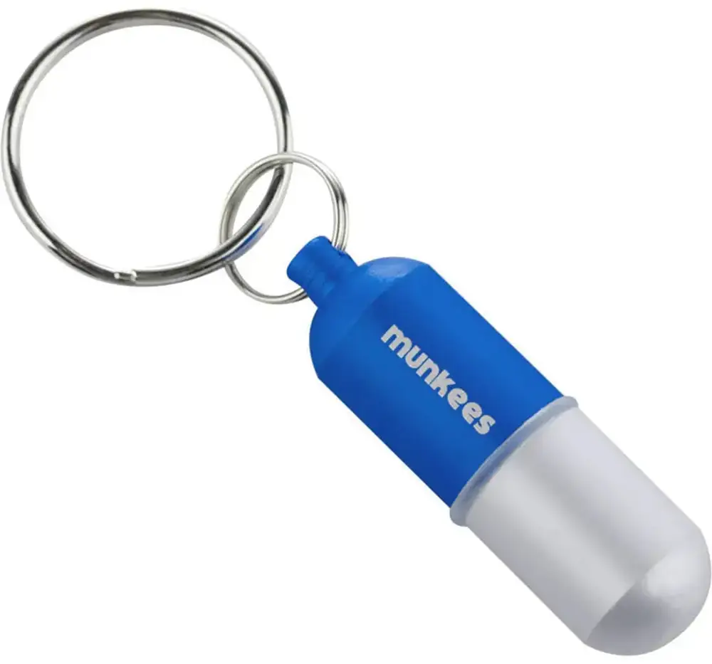 Брелок Munkees Waterproof Capsule Small Dark blue