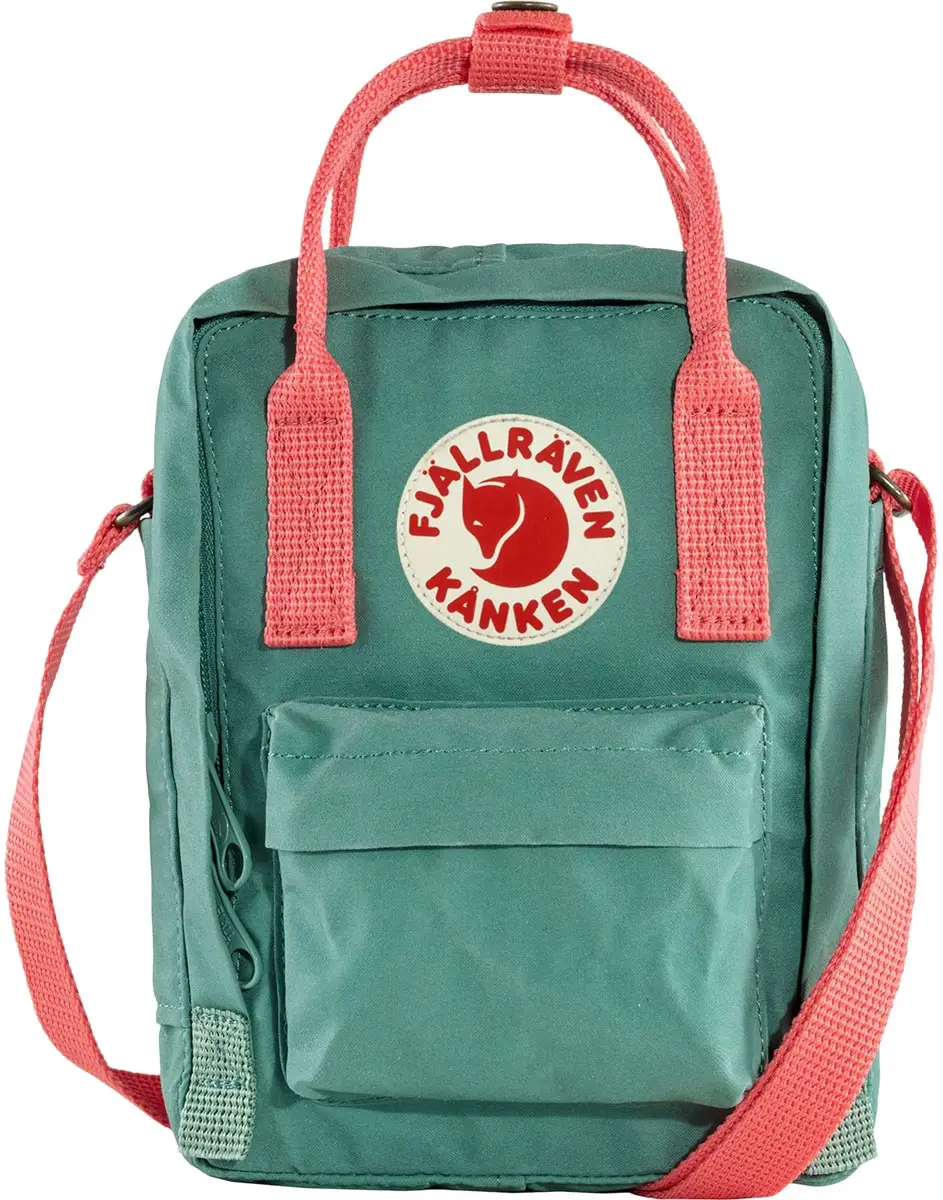 Сумка Fjallraven Kanken Sling 2.5 Frost green/peach pink