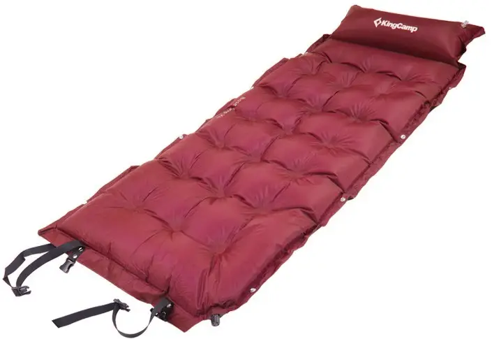 Килимок KingCamp Base Camp Comfort. Wine red