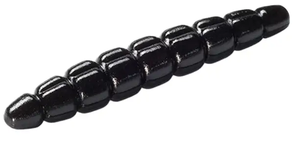 Силікон FishUP Morio 1.2" cheese taste #101 - Black (12шт/уп)