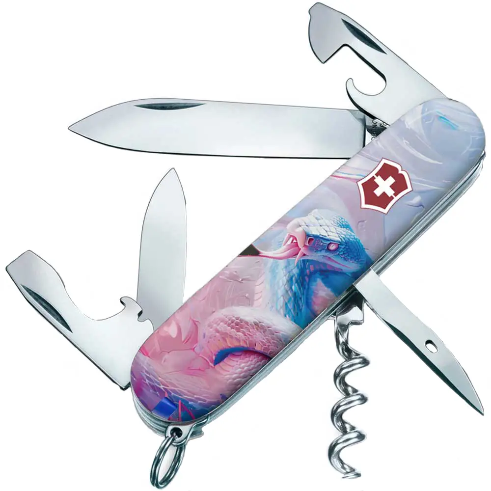 Нож Victorinox Swiss Army Spartan Zodiac. Вошебная змея