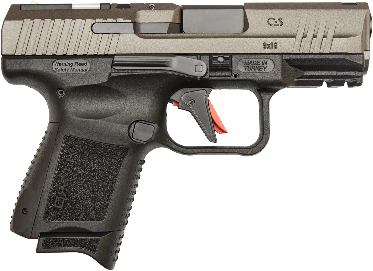 Пістолет спортивний Canik TP9 SUB Elite CAS кал. 9 мм (9х19). Tungsten