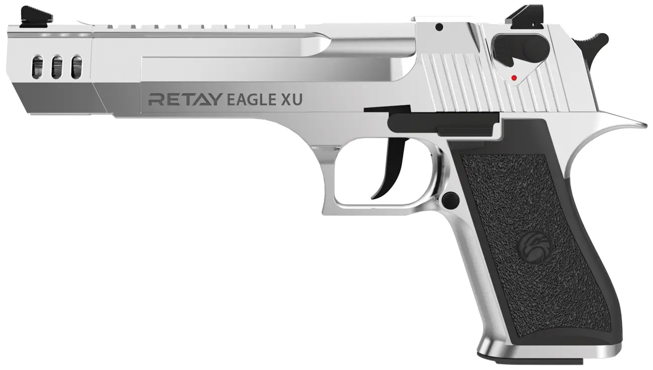 Пістолет стартовий Retay XU кал. 9 мм. Колір - nickel.