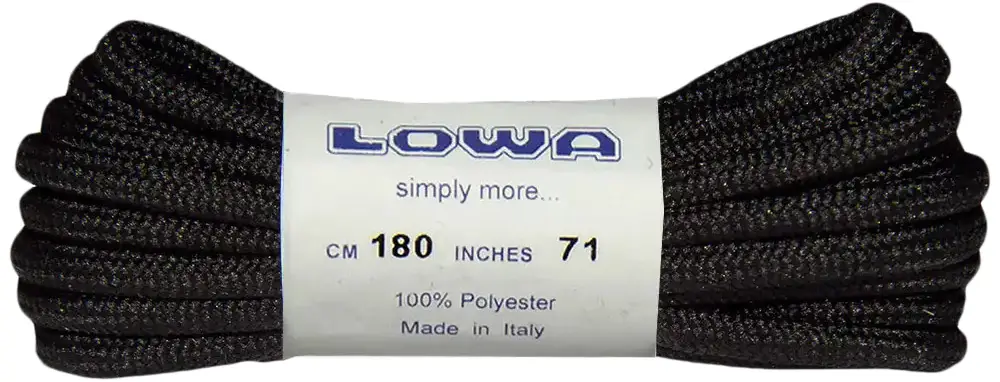 Шнурки Lowa Trekking 180cm Black-black