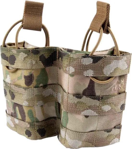 Підсумок Tasmanian Tiger SGL 2 Mag Pouch Bel MK II MC. Multicam