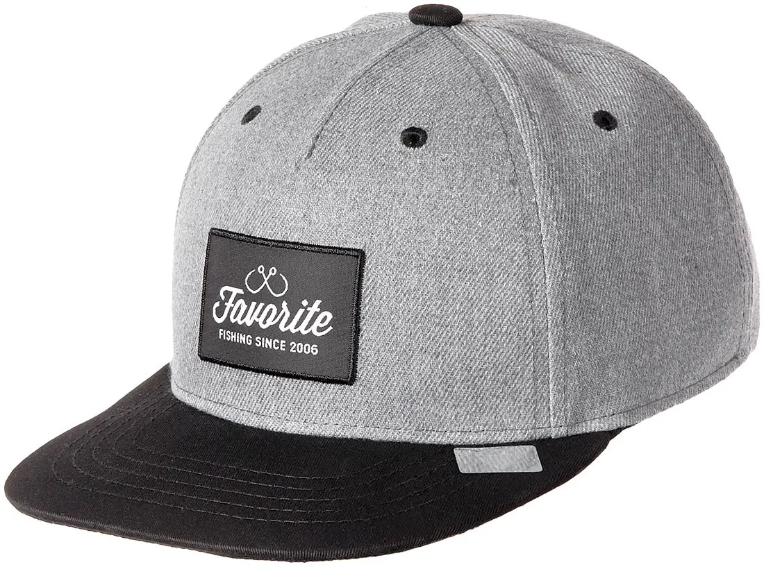 Кепка Favorite 2228 чорний коз-к 60 Grey