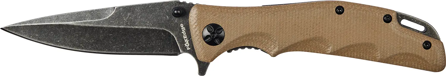 Ніж Fox Edge Mandatory Fun Coyote tan