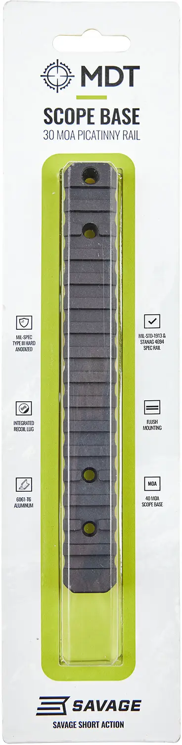 Планка MDT для Savage SA. 40 MOA. Weaver/Picatinny
