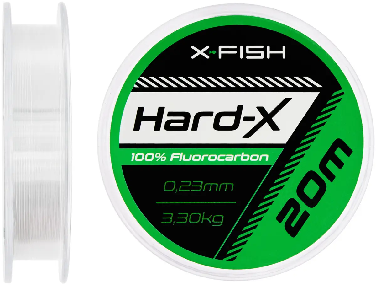 Флюорокарбон X-Fish Hard-X 20m (clear) 0.23mm 3.30kg