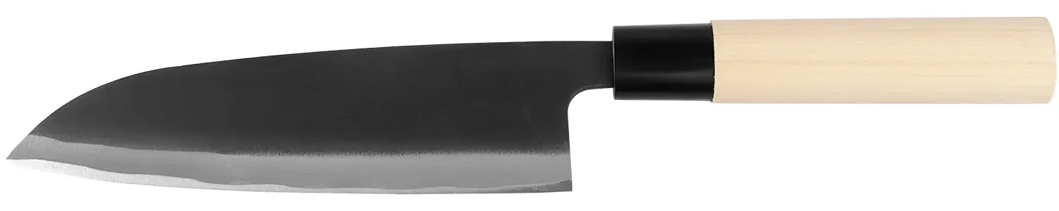 Ніж кухонний Kanetsune "Ao-Ko Hamatogi" Wa-Santoku