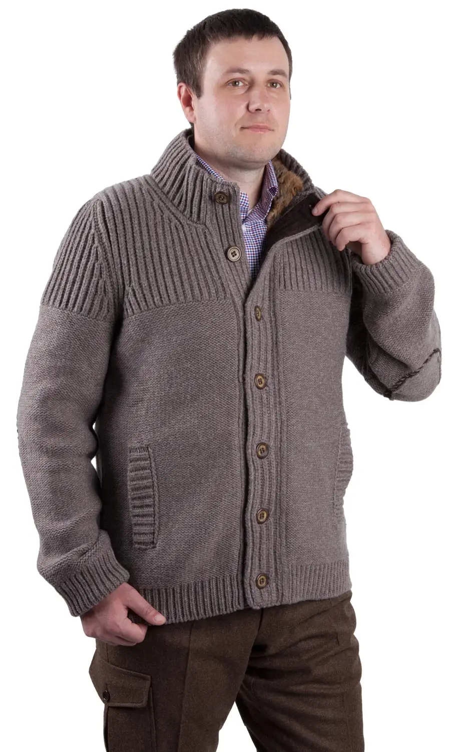 Свитер Habsburg Johann-Strick m.Hamster 62 Light brown