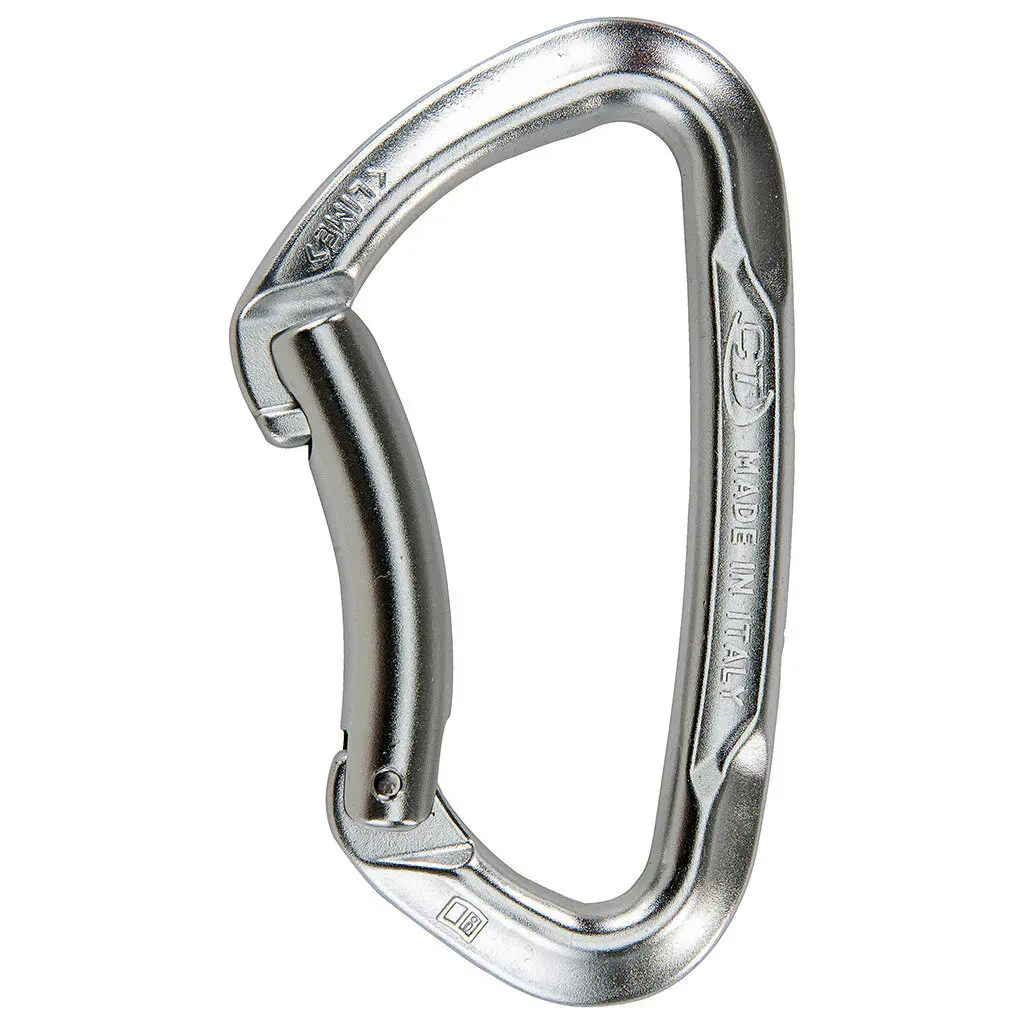 Карабин Climbing Technology Lime Bent Silver