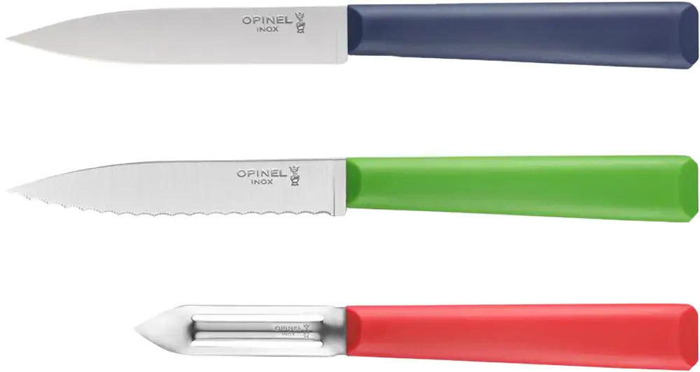 Набір ножів Opinel Trio Essentiels VRI Inox
