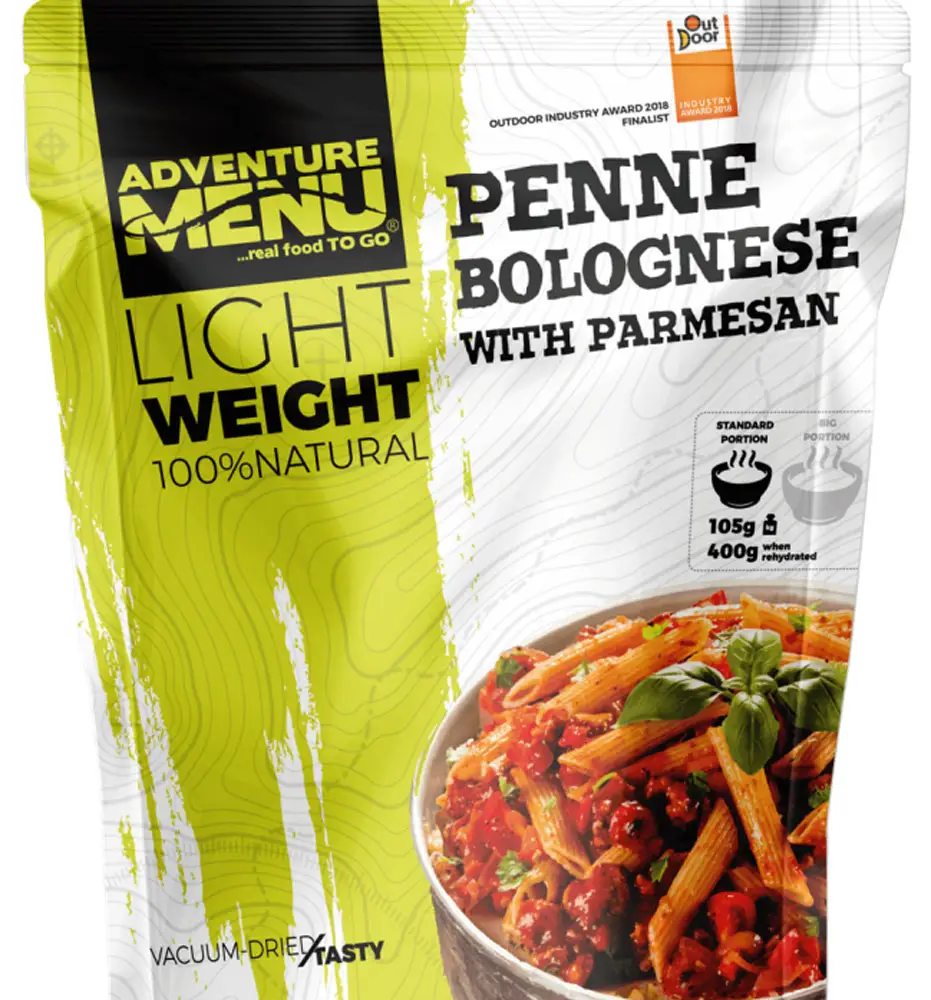 Сублімат Adventure Menu Penne Bolognese with Parmesan