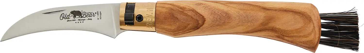 Нож Old Bear Mushroom M Olive