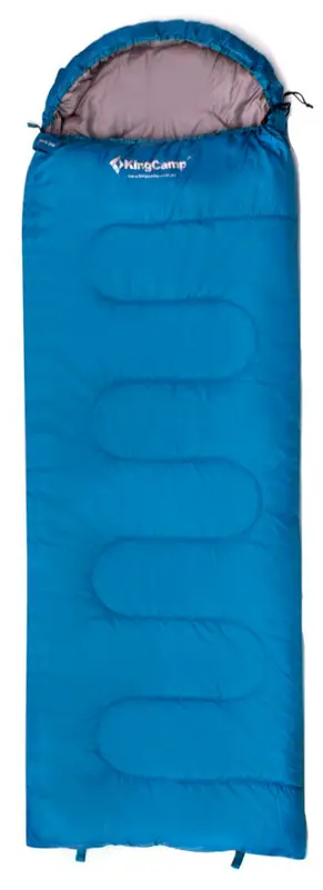 Спальний мішок KingCamp Oasis 300 R Comf +10°C / Lim +5°C / Extr -5 ° C Blue