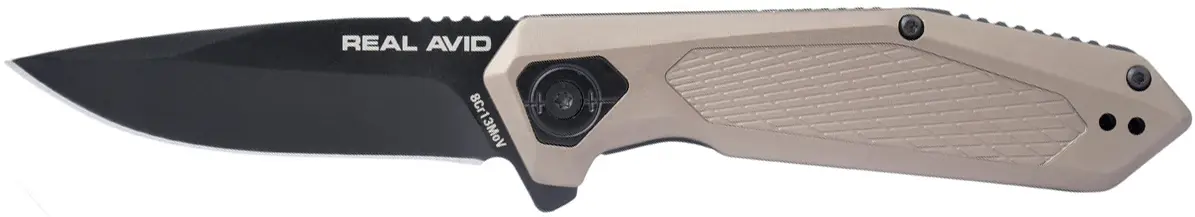 Ніж Real Avid RAV-3 Black Oxide Aluminum + Steel