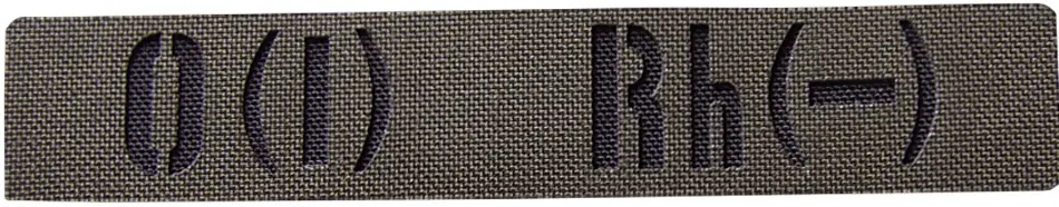Патч Camotec Група крові Army 1- Army Olive