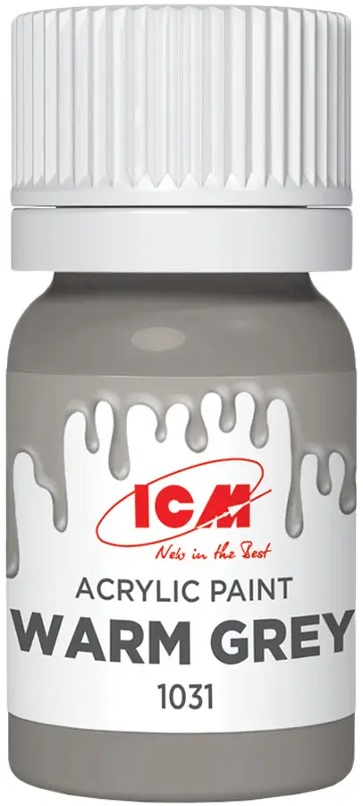 Краска ICM Holding Acrylic Paint 12 мл Warm Grey