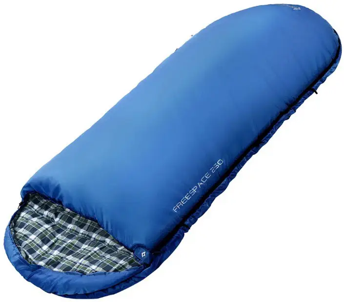 Спальний мішок KingCamp Freespase 250 L Comf +12°C / Lim +7°C / Extr -3°C Blue