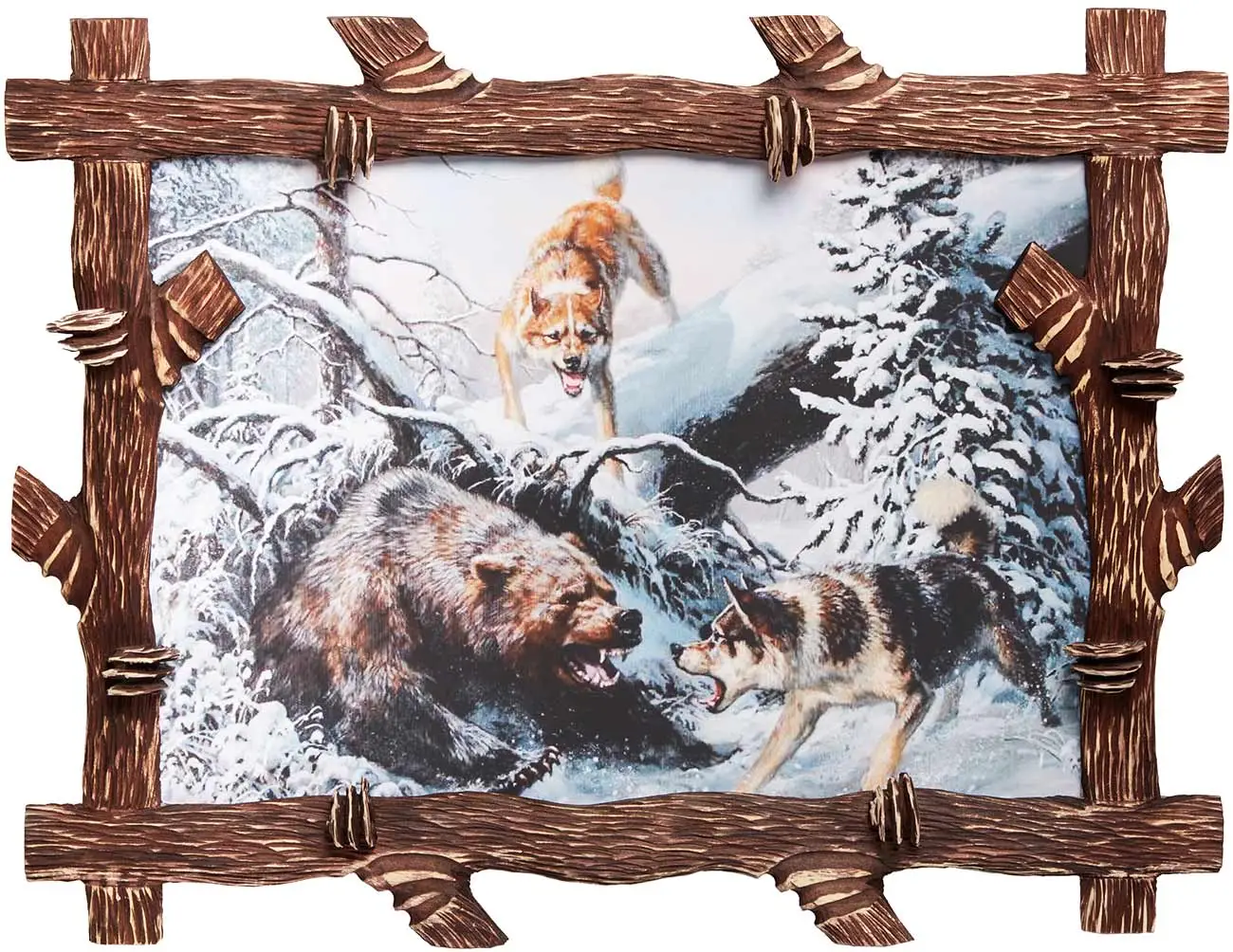 Картина "Медведь в берлоге"