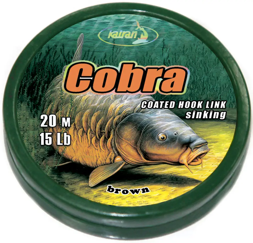 Повідковий матеріал Katran Cobra 20m (brown) 15lb