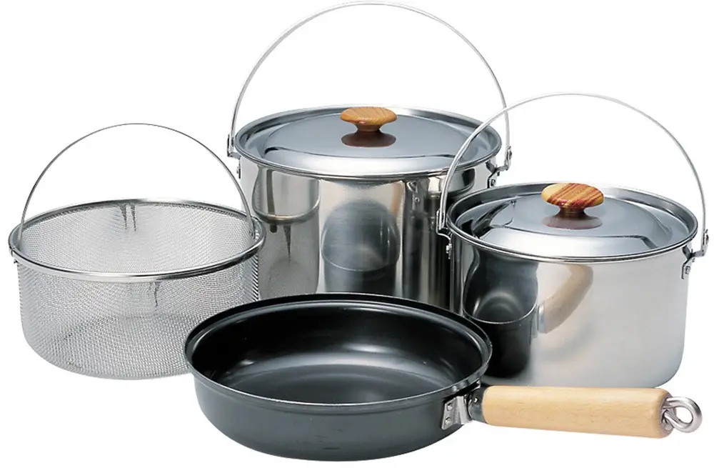 Набір посуду Snow Peak CS-023R Field Cooker Pro 3 Set