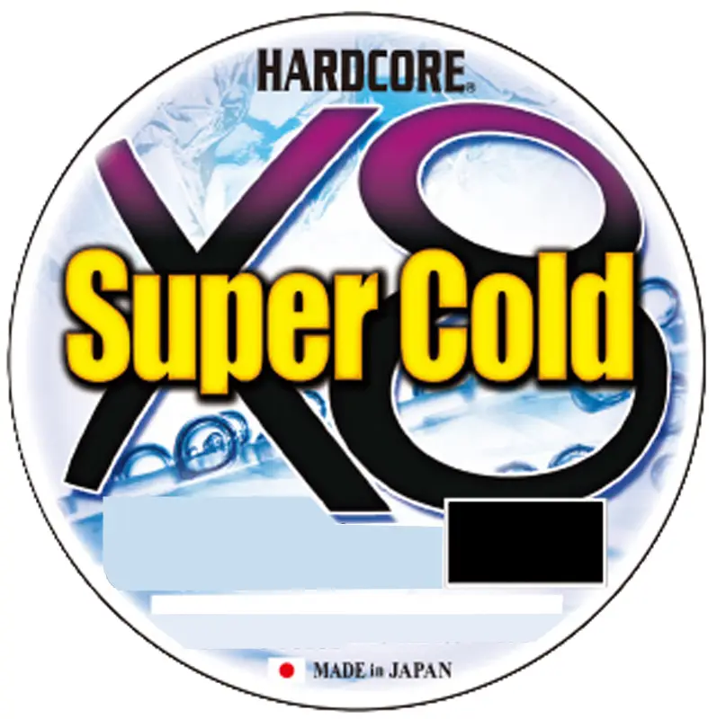 Шнур Duel Hardcore Super Cold X8 200m (Hi-Vis Yellow) #0.6/0.13mm 13lb/5.8kg