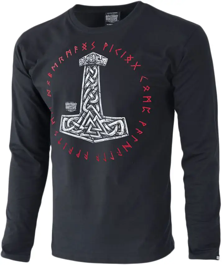 Лонгслів Dobermans Aggressive Mjolnir LS274BK M