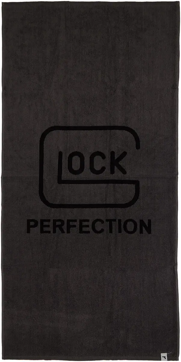 Полотенце Glock Perfection Bath Towel Grey/Black