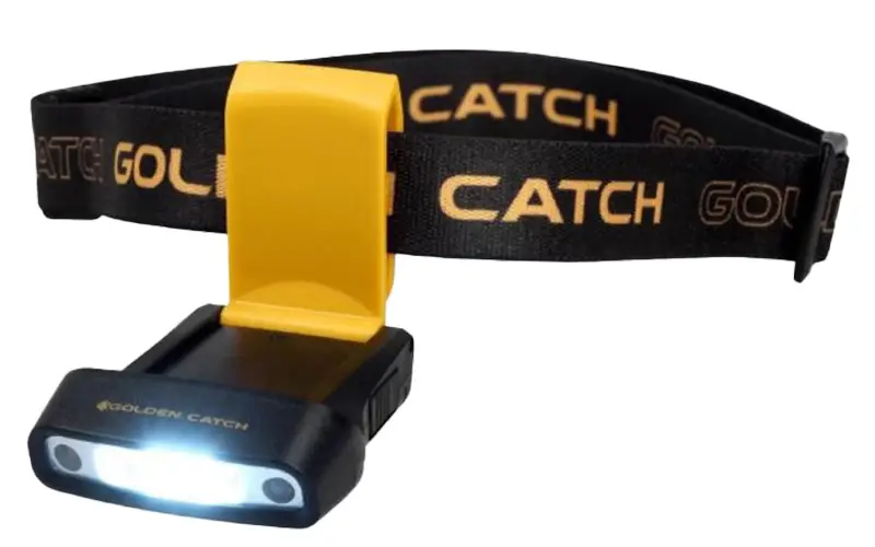 Ліхтар налобний Golden Catch FV201 W / UV Sensor з кліпсою