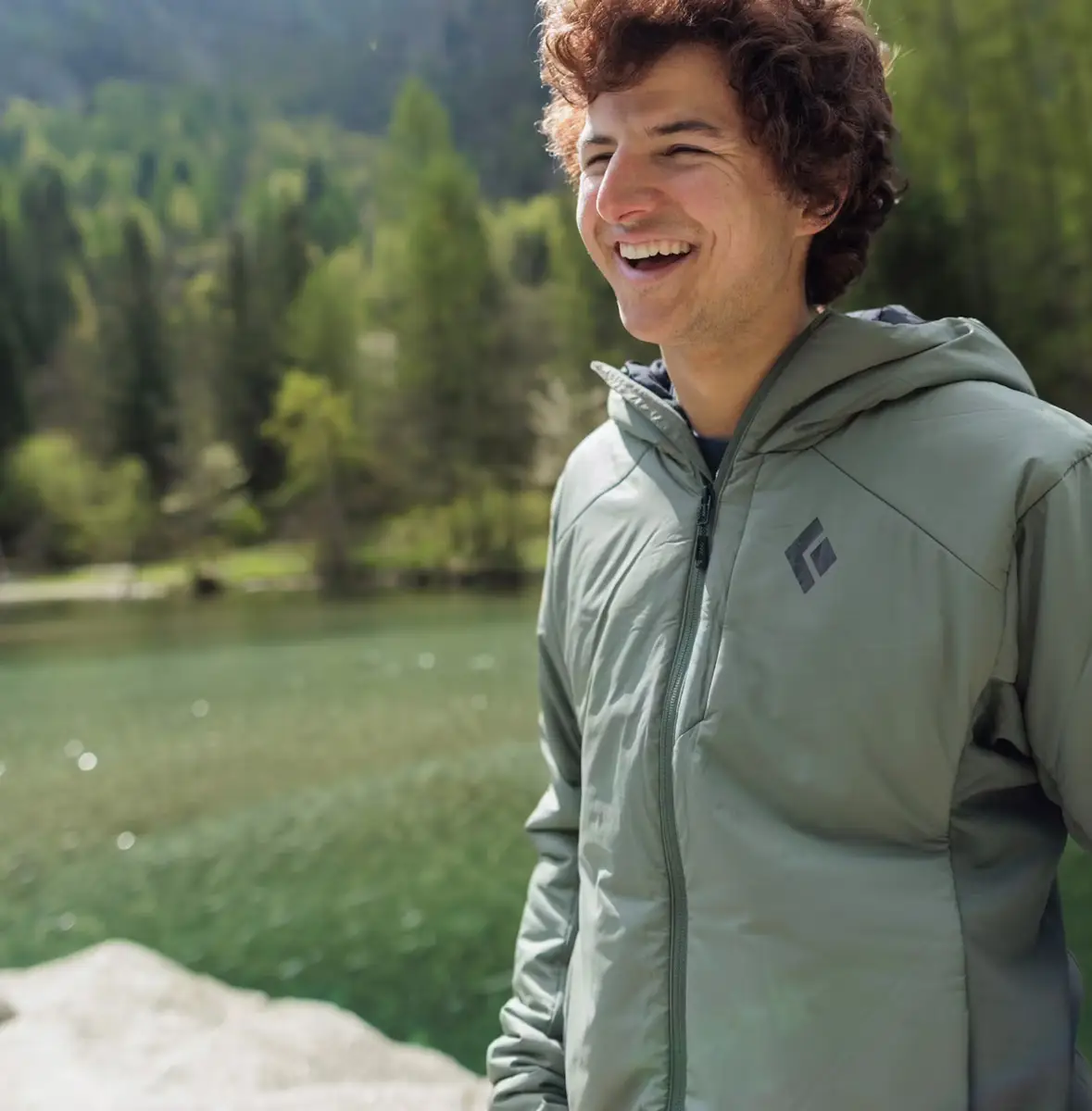 Куртка Black Diamond Men's First Light Hybrid Hoody M Pine Smoke