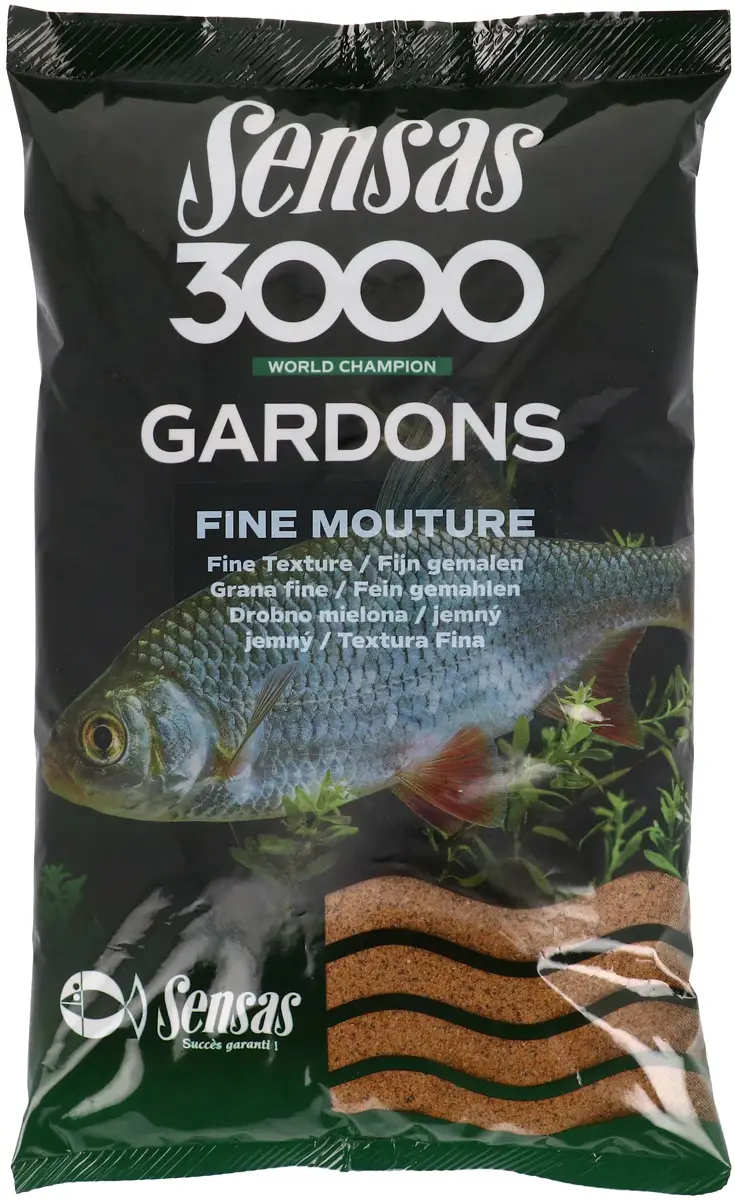 Прикормка Sensas 3000 Gardons Fine Mouture 1kg