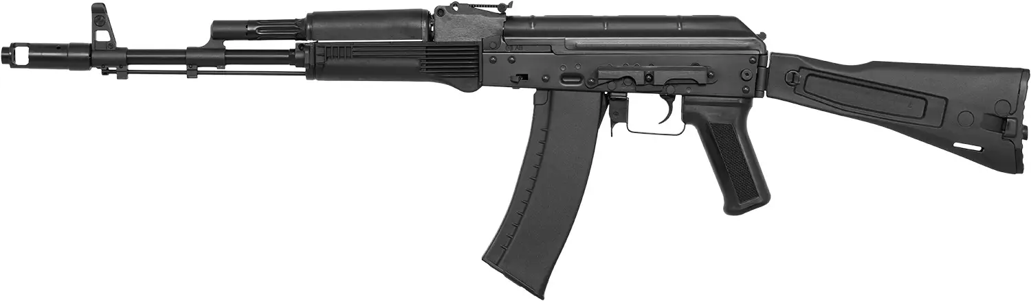 Гвинтівка страйкбольна LCT LCK74MN АК-74М Polymer Black 6 мм