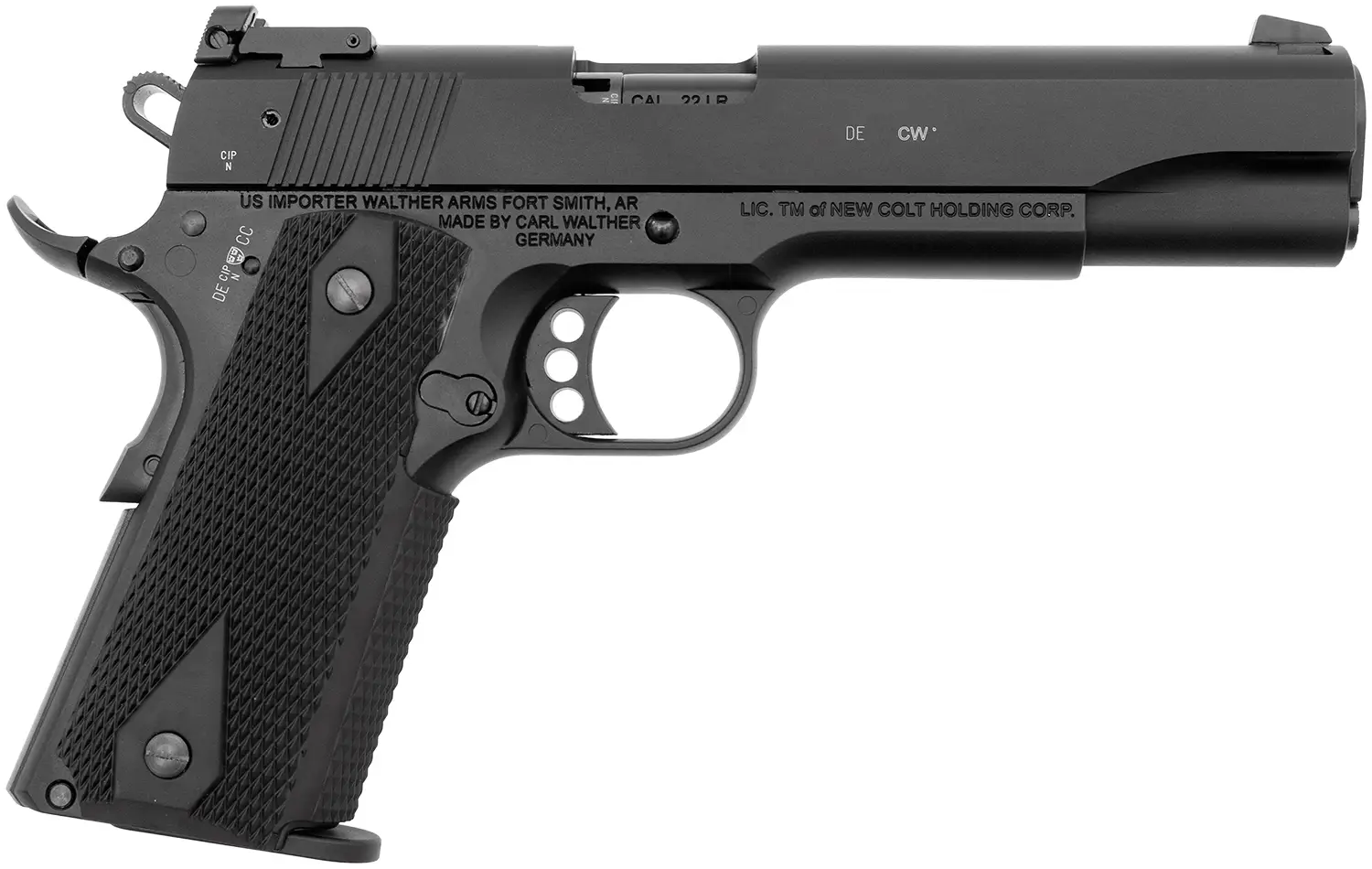 Пістолет спортивний Walther Colt 1911 GOLD CUP кал. 22 LR