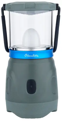 Ліхтар кемпінговий Olight Olantern Grey. Дві насадки в комплекті